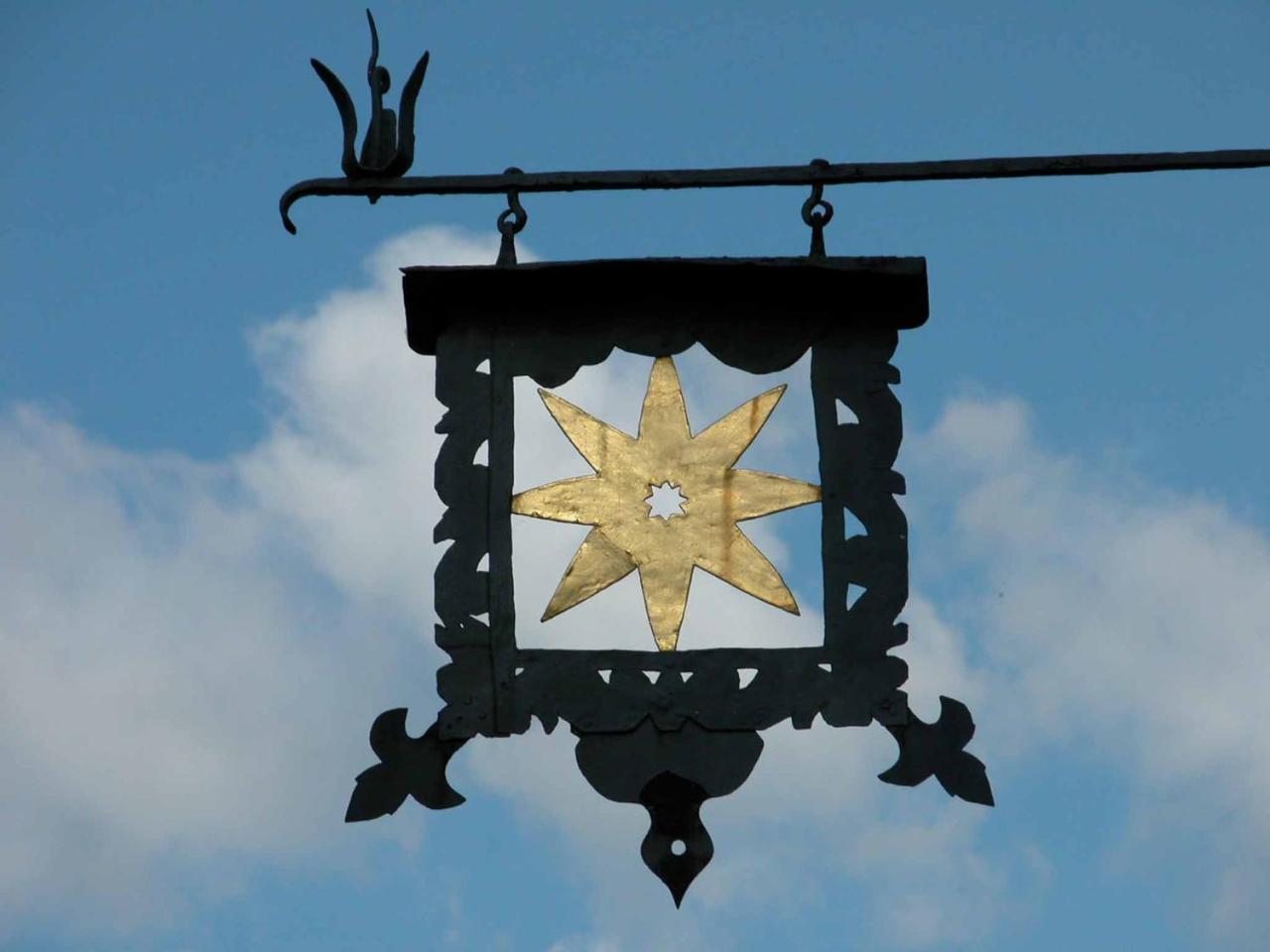 Gasthof-Landhotel-Metzgerei Zum Stern Rudenau Bagian luar foto